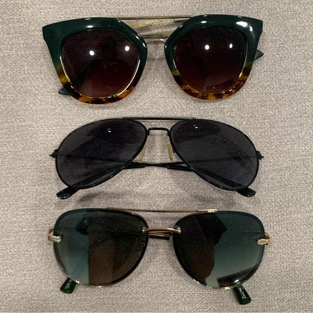 Stylish Sunglasses bundle, Aldo and Unbranded